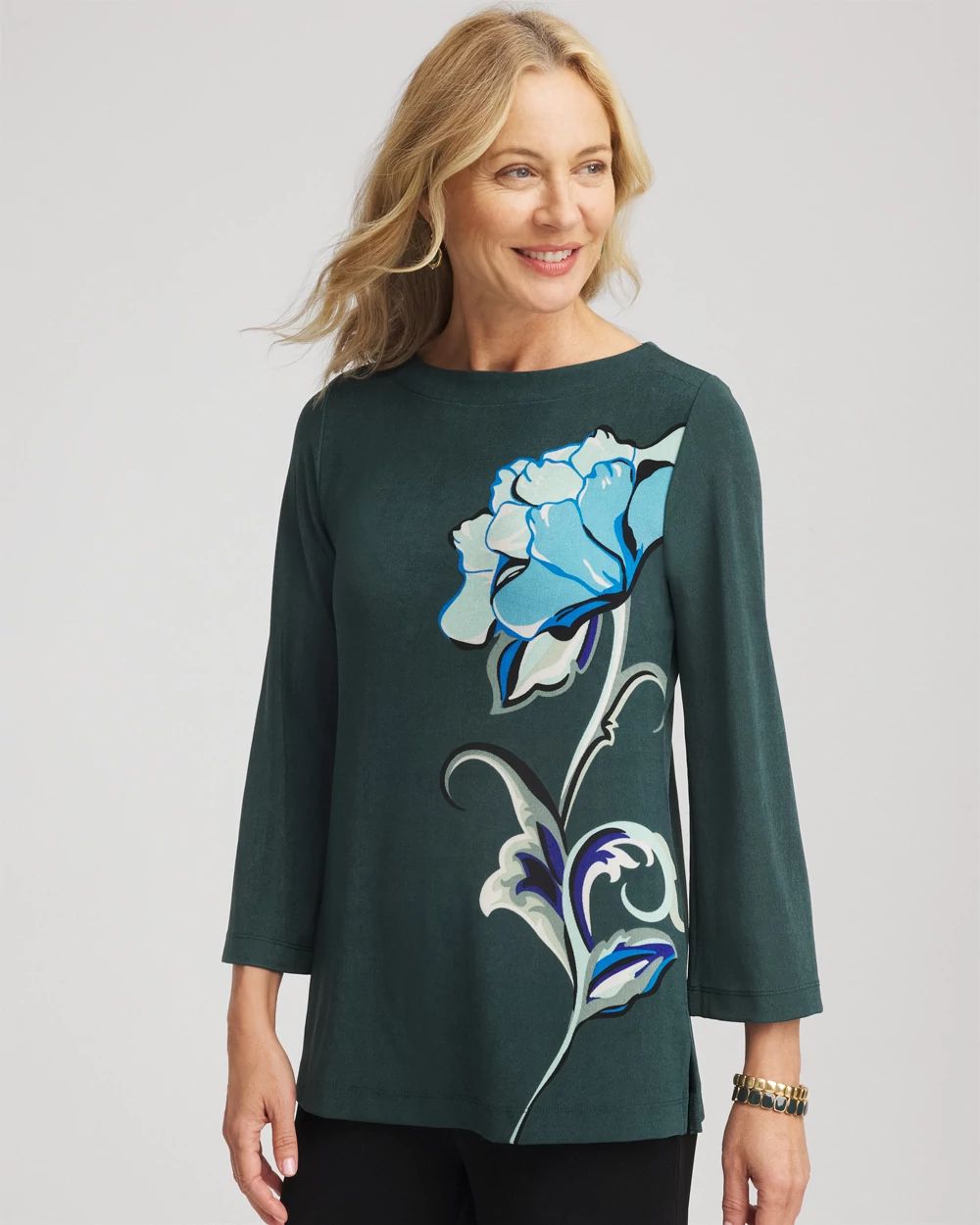 Travelers™ Artisanal Boatneck Tunic | Chico's